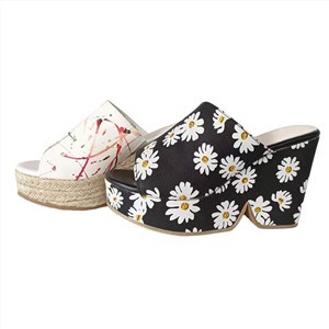 Slingback sandále Espadrille